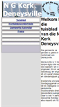 Mobile Screenshot of deneysville.ng.org.za