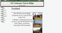 Desktop Screenshot of falconridge.ng.org.za